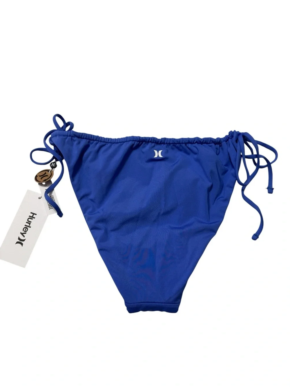 NWTs Hurley Tie Side Cheeky Swim Bottoms